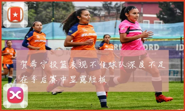 贺希宁投篮表现不佳球队深度不足在季后赛中显露短板